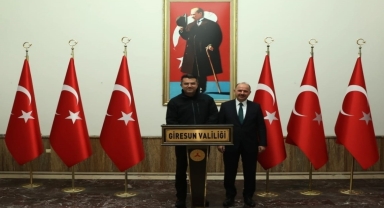 AFAD Başkanı Okay Memiş, Giresun Valiliği'ni ziyaret etti