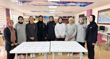 Amasya'da kermesten elde edilen gelir ile mektuplar Gazze'ye ulaştırılacak