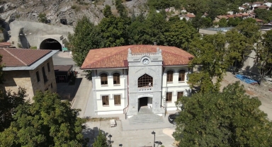 Amasya'da tarihi belediye binasının restorasyonunda sona gelindi