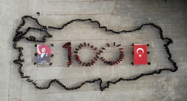 Bolu'da öğrenciler koreografiyle