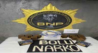 Bolu'da tırın aküsünde 36 kilo 350 gram uyuşturucu ele geçirildi
