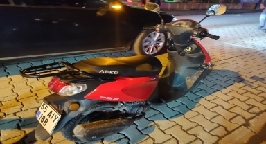 Çarşamba'da otomobille çarpışan motosiklet sürücüsü yaralandı