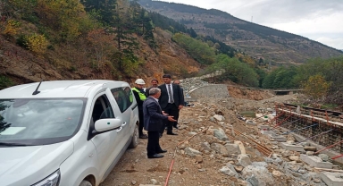 Çaykara Kaymakamı Gürdal Erbek'ten mahalle ziyareti