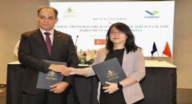 Cumhuriyetin 100. yılında Türkiye'den Çin'e havacılık hizmeti ihracatı