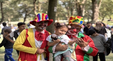 Düzce'de dezavantajlı çocuklar ile ilkokul öğrencileri etkinlikte eğlendi