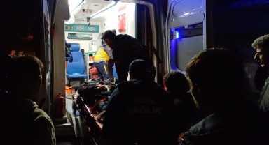 Düzce'de tarım aracının ezdiği kişi ağır yaralandı