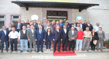 Giresun Valisi Serdengeçti, Yağlıdere'yi ziyaret etti