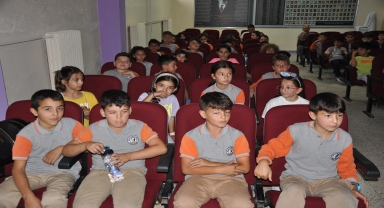 Gümüşhacıköy'de öğrencilere trafik eğitimi verildi