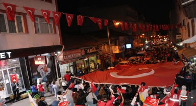 Havza'da fener alayı düzenlendi