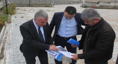 Havza Kaymakamı Ayvat ve Havza Belediye Başkanı Özdemir, OSB'de inceleme yaptı