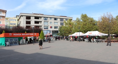 Havzalı kadınlar Filistin yararına kermes düzenledi