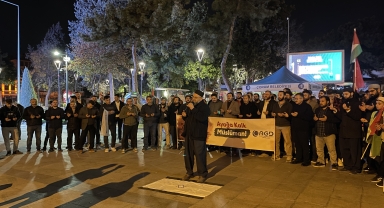 İsrail'in abluka altındaki Gazze'ye saldırıları Çorum ve Samsun’da protesto edildi