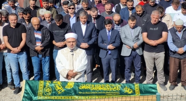 Karabük'te şehit Musa Ceylan'ın vefat eden babası defnedildi