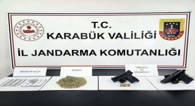 Karabük'te uyuşturucu operasyonunda yakalanan zanlı tutuklandı