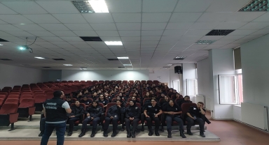 Kastamonu'da 495 polis adayına uyuşturucuyla mücadele eğitimi verildi