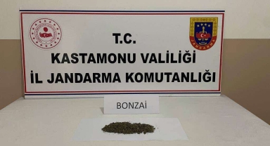 Kastamonu'da uyuşturucuyla yakalanan zanlı tutuklandı