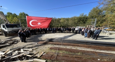 Kastamonu'da Yürekveren köyüne yapılacak caminin temeli atıldı