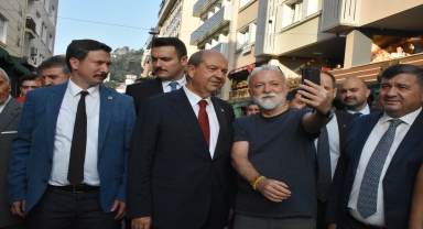 KKTC Cumhurbaşkanı Tatar, Giresun'da Kıbrıs gazileriyle buluştu: