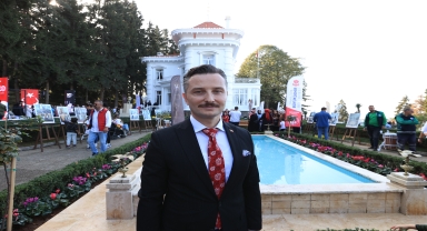 Restore ettikleri Atatürk Köşkü'nde