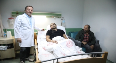 Samsun'da bir hastaya menisküs nakli yapıldı