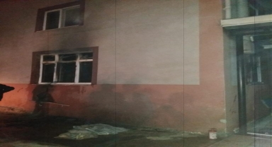 Samsun'da caminin imam odasındaki yangın hasara neden oldu