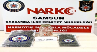 Samsun'da hastaneden çıkan diyaliz hastasının üzerinde uyuşturucu bulundu