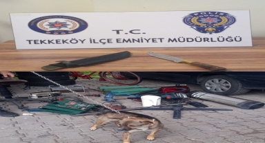 Samsun'da iki hırsızlık olayına karışan 3 zanlı yakalandı