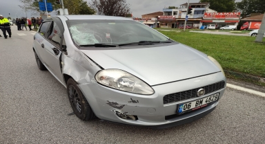Samsun'da otomobilin çarptığı bisikletli hayatını kaybetti