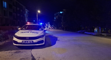 Samsun'da otomobille çarpışan elektrikli bisiklet sürücüsü yaralandı