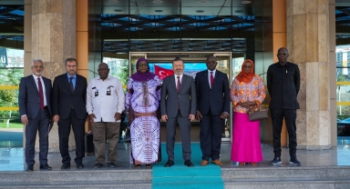 Senegal heyetinden KBÜ'ye ziyaret