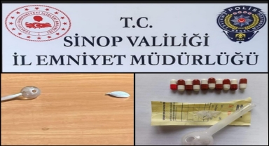 Sinop'ta uyuşturucu operasyonunda 7 zanlı yakalandı