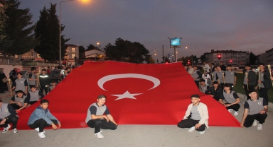 Suluova'da fener alayı düzenlendi