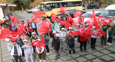 Taşova'da 100. yıl doğa yürüyüşü yapıldı
