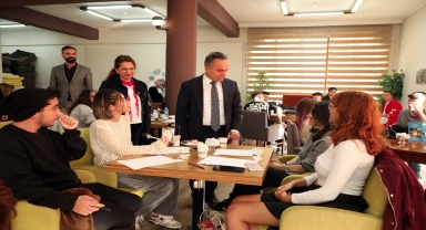 TOGÜ'de dil kafe açıldı