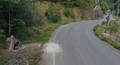 Trabzon'da inşaat ustası kaynak suyu çıkan 15 yerde çeşme yaptı