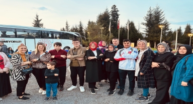 Trabzon'daki özel gereksinimli bireyler ve aileleri kampa katıldı