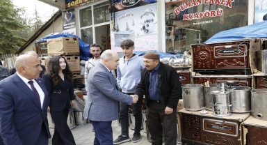 Vali Zülkif Dağlı, Uğurludağ'da inceleme yaptı