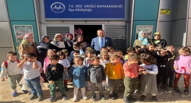 Zonguldak'ta Kur'an kursu öğrencileri harçlıklarını Gazze için topladı