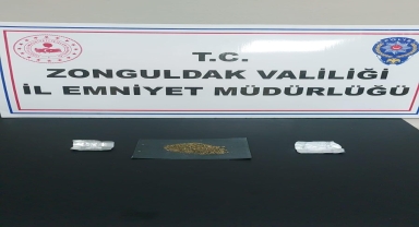 Zonguldak'ta uyuşturucu operasyonunda 1 kişi tutuklandı