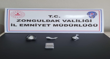 Zonguldak'ta uyuşturucuyla yakalanan 2 zanlı tutuklandı