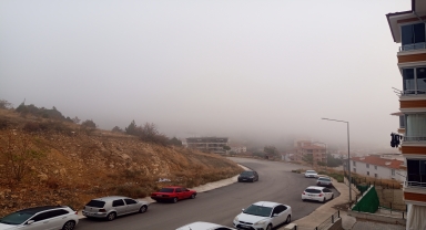 Amasya'da sis etkili oldu