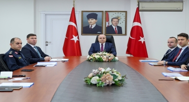 Artvin'de İl Güvenlik ve Asayiş Koordinasyon Toplantısı yapıldı