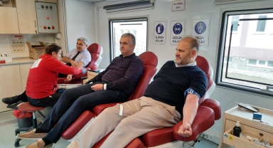 Bayburt'ta kan bağışı kampanyası düzenlendi