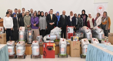 Boyabat'ta kadın üreticilere destek büyüyor