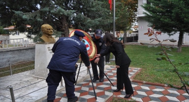 Büyük Önder Atatürk, Çorum'un ilçelerinde anıldı