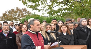 Büyük Önder Atatürk, OMÜ'de anıldı