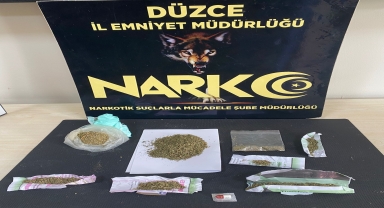 Düzce'de evinde uyuşturucu bulunan kadın tutuklandı