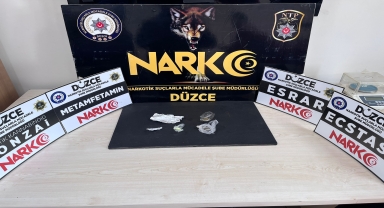 Düzce'de uyuşturucu operasyonunda yakalanan zanlı tutuklandı