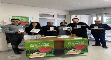 Gerze'de Organ Bağışı Haftası kapsamında stant açıldı