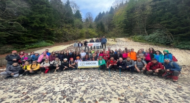 Giresun'da doğaseverler sonbaharın güzelliklerini keşfetti